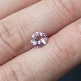 1.00CT OVAL BURMESE SPINEL, PINK, 6.63x6.13mm