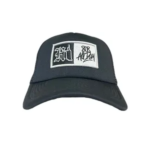 808ALLDAY Black Box HI Kam Embroidered Trucker