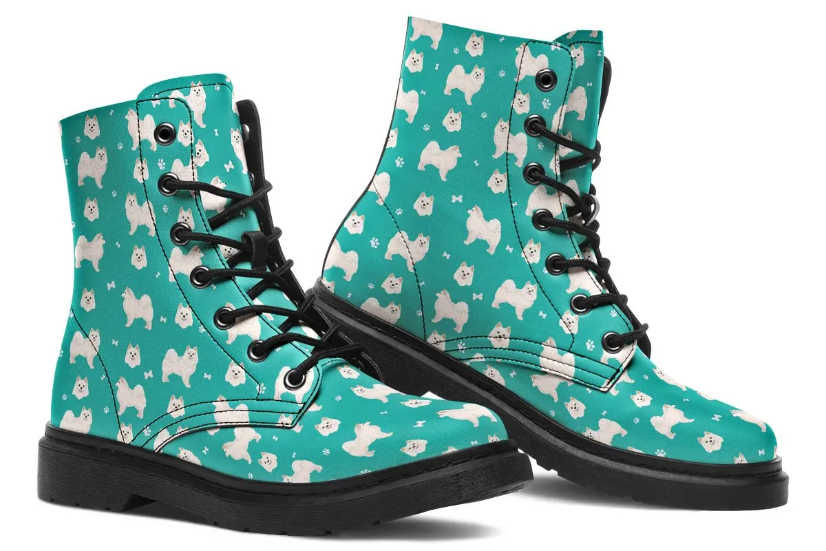 American Eskimo Pattern Boots