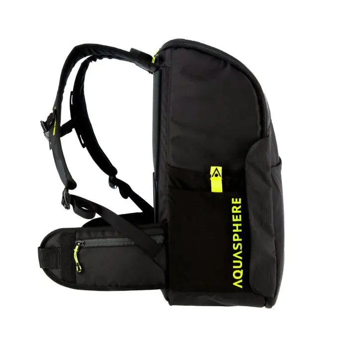 Aqua Sphere Transition Backpack:Black Bright Yellow