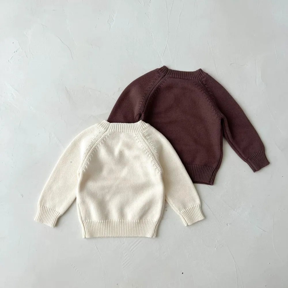 Baby Girl Knit Sweater Autumn Pullover Sweater Baby Boutique Clothes In Bulk