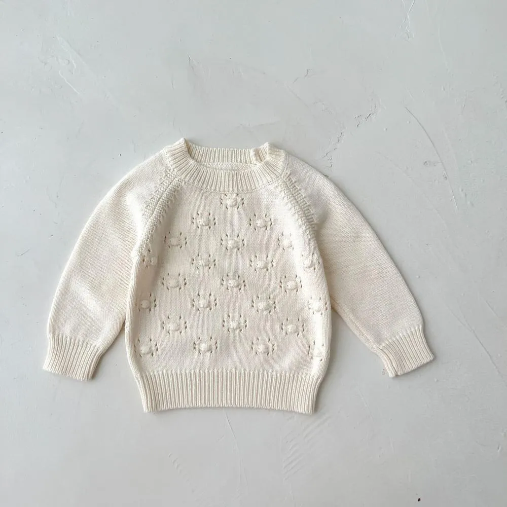 Baby Girl Knit Sweater Autumn Pullover Sweater Baby Boutique Clothes In Bulk