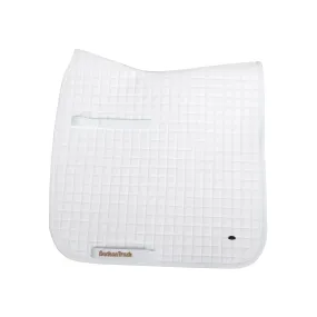 BACK ON TRACK DRESSAGE SADDLE PAD NO. 1 - WHITE