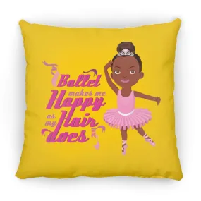 Ballerina Throw Pillow 16x16