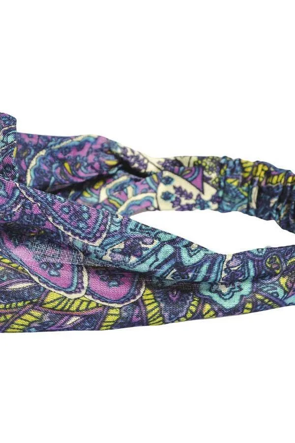 Bright mix printed headband