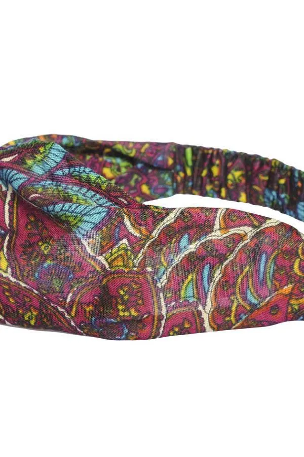 Bright mix printed headband