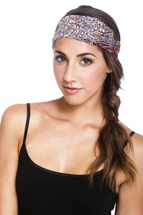 Bright mix printed headband