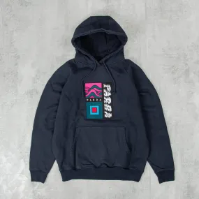 By Parra Wave Block Tremors Hood Sweat - Navy Blue