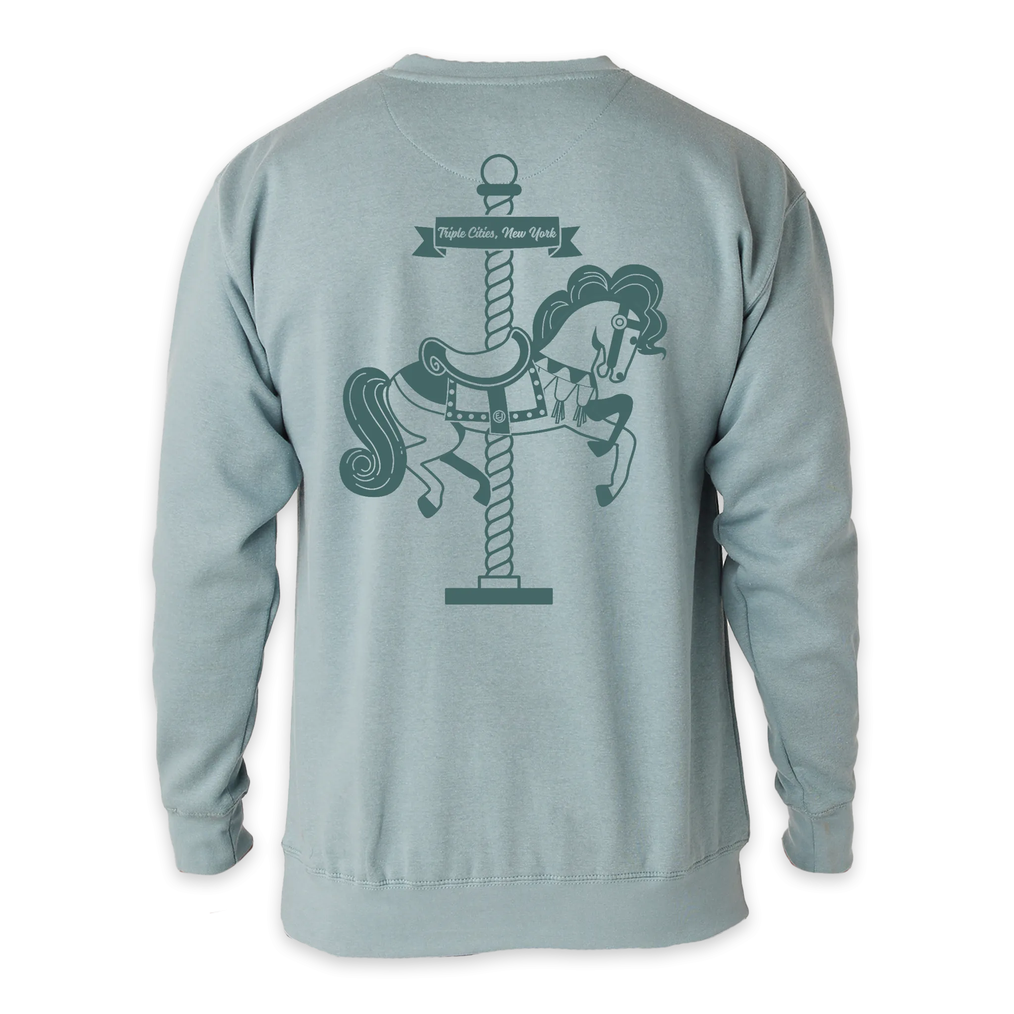 Carousel Capital Of The World - One Color Crewneck