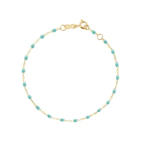 Classic Gigi Lagoon bracelet, Yellow Gold, 5.9"