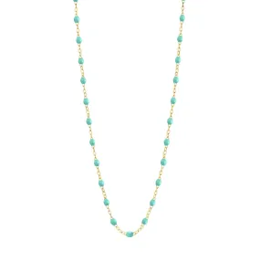 Classic Gigi Lagoon necklace, Yellow Gold, 19.7"