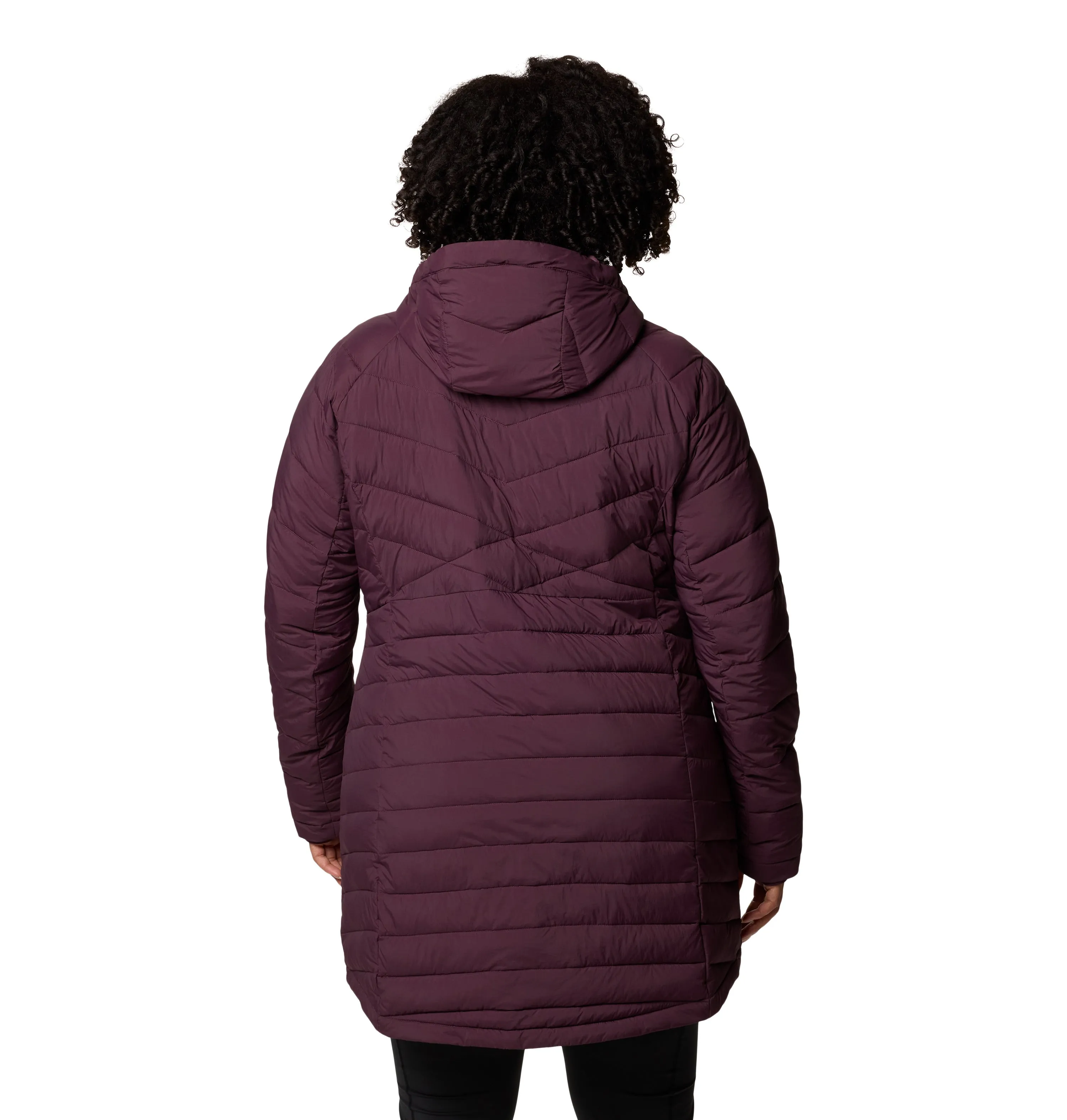 Columbia Women's Joy Peak II Mid Hooded Insulated Parka (Moonvista)