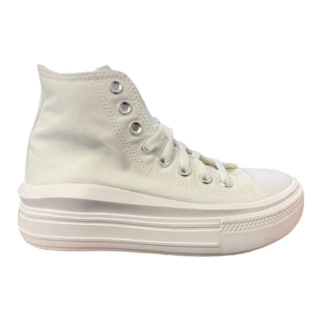 Converse Chuck Taylor All Star Move women's sneakers shoe 568498C white-natural ivory-black