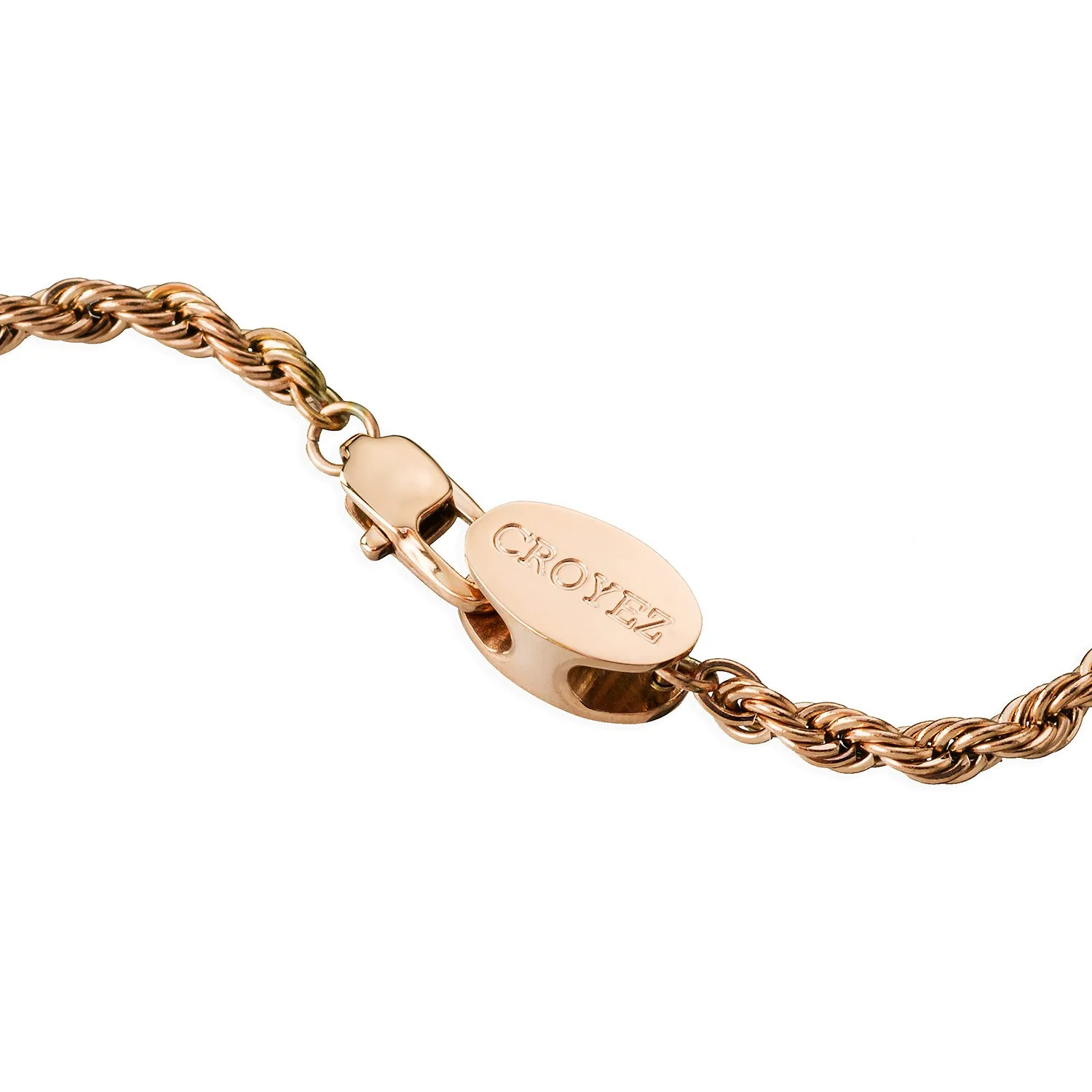 Croyez Rope Chain 5MM | Rose Gold