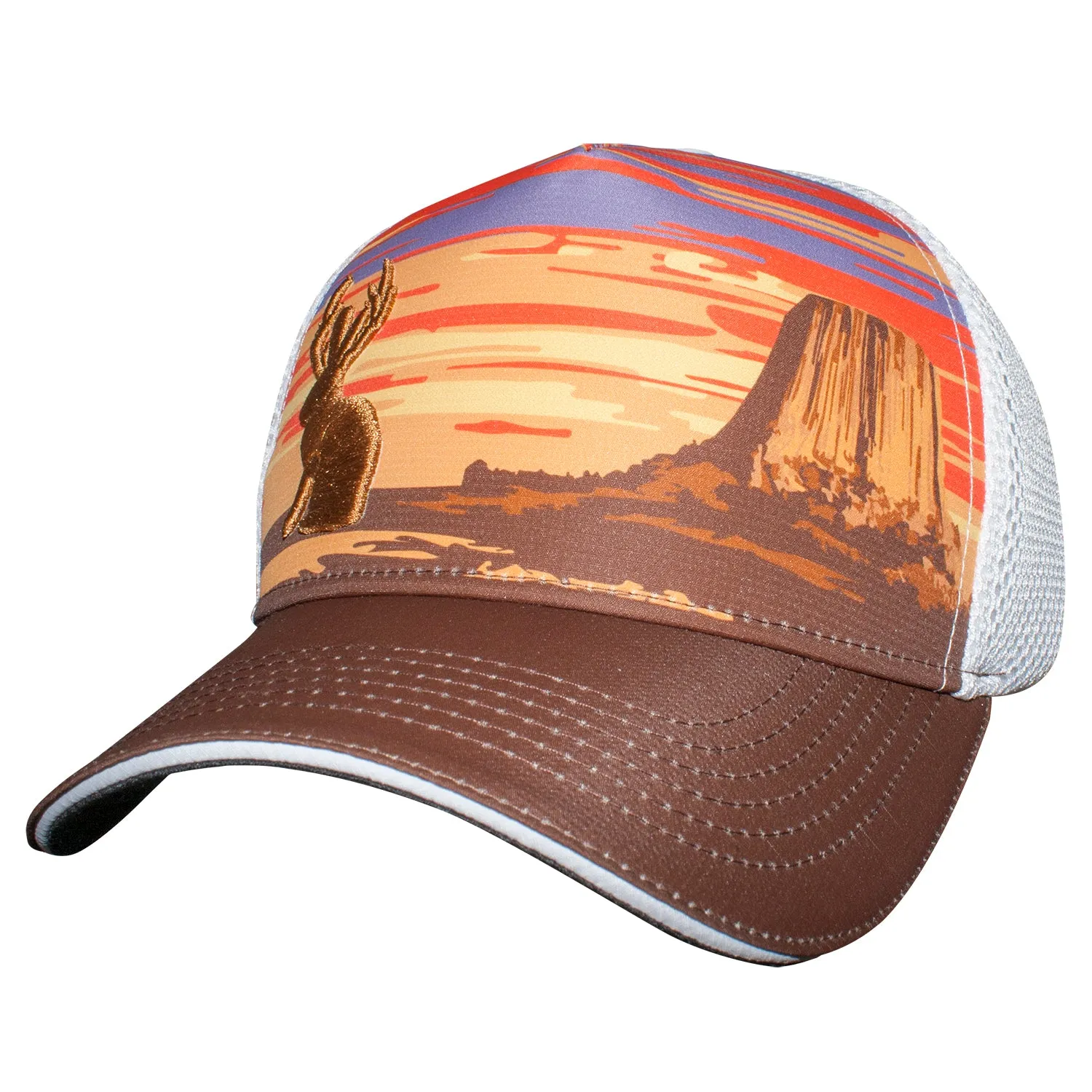 Devil's Tower 5 Panel Trucker Hat