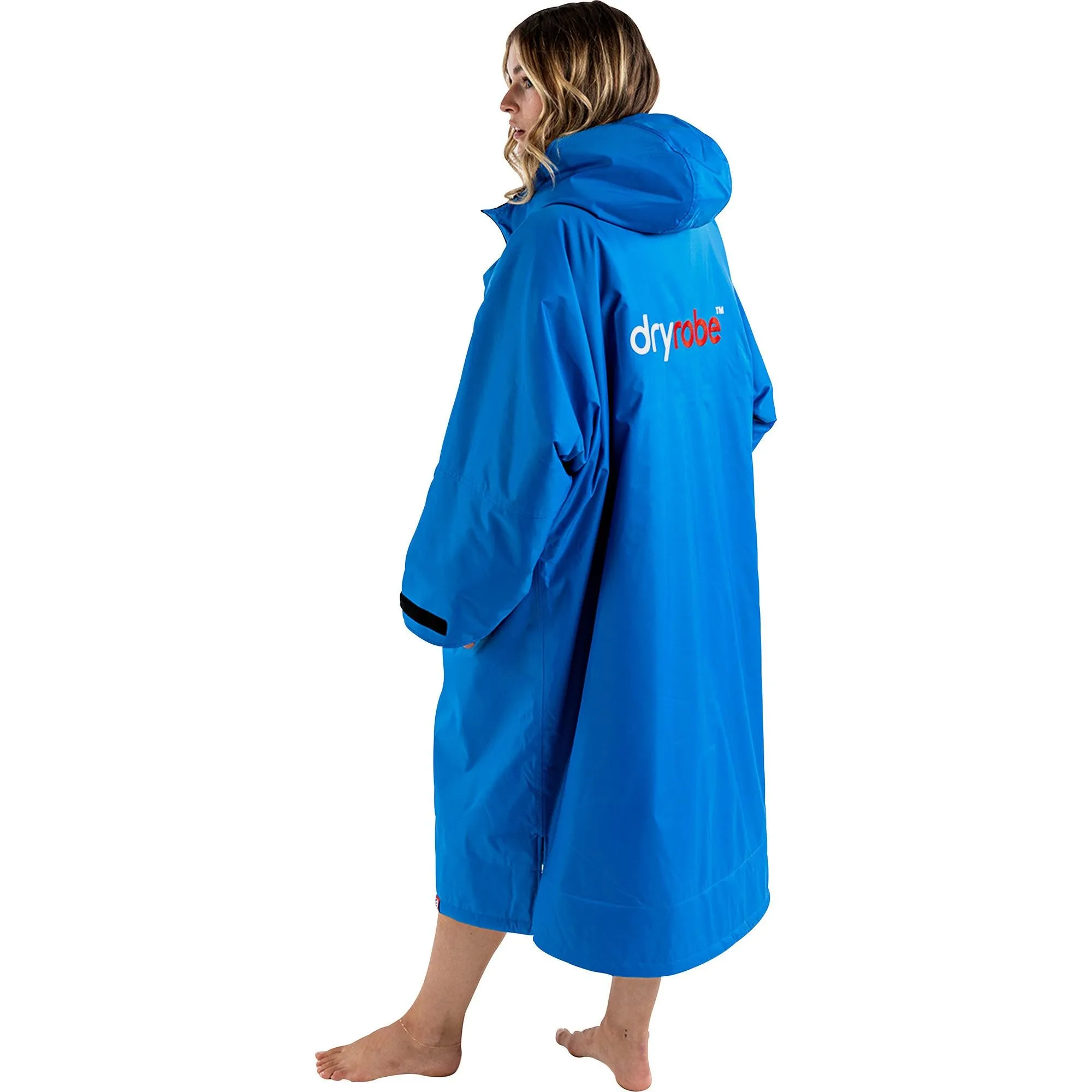 Dryrobe Advance Long Sleeve Changing Robe - Cobalt