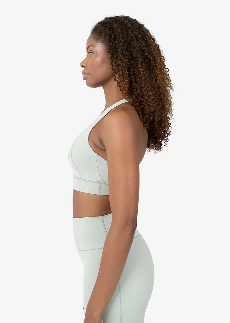 Elevate Life Crossback Bra Sage