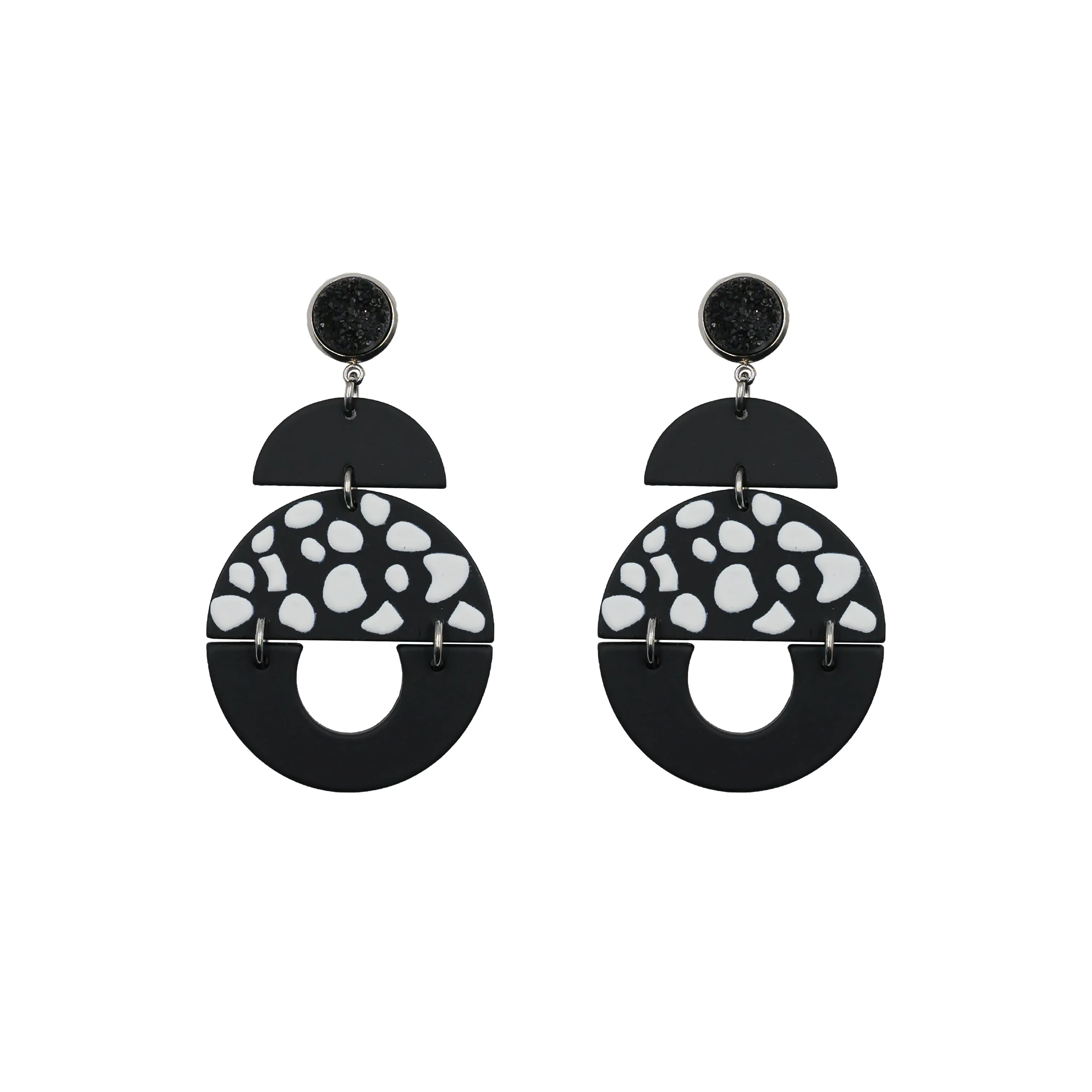 Fiji Collection - Silver Jane Earrings