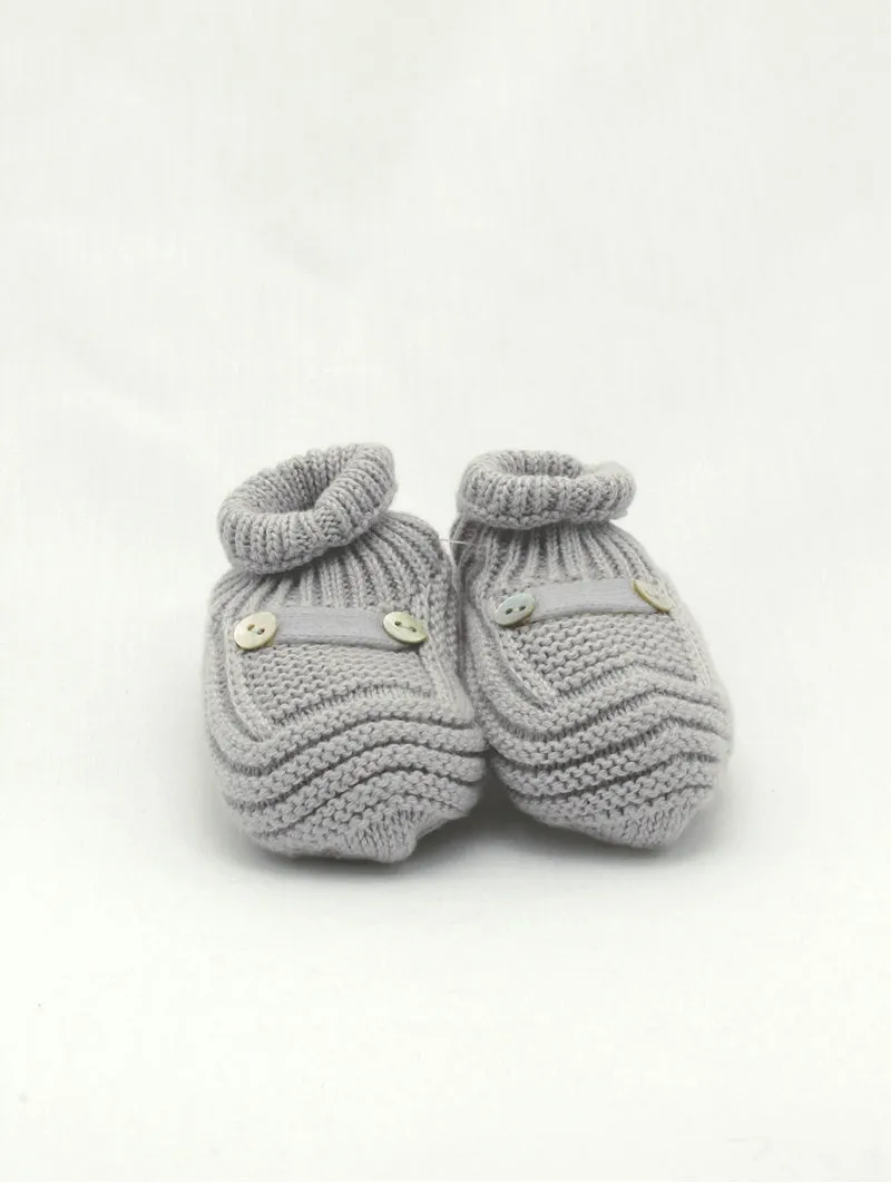 Foque Cashmere Baby Booties