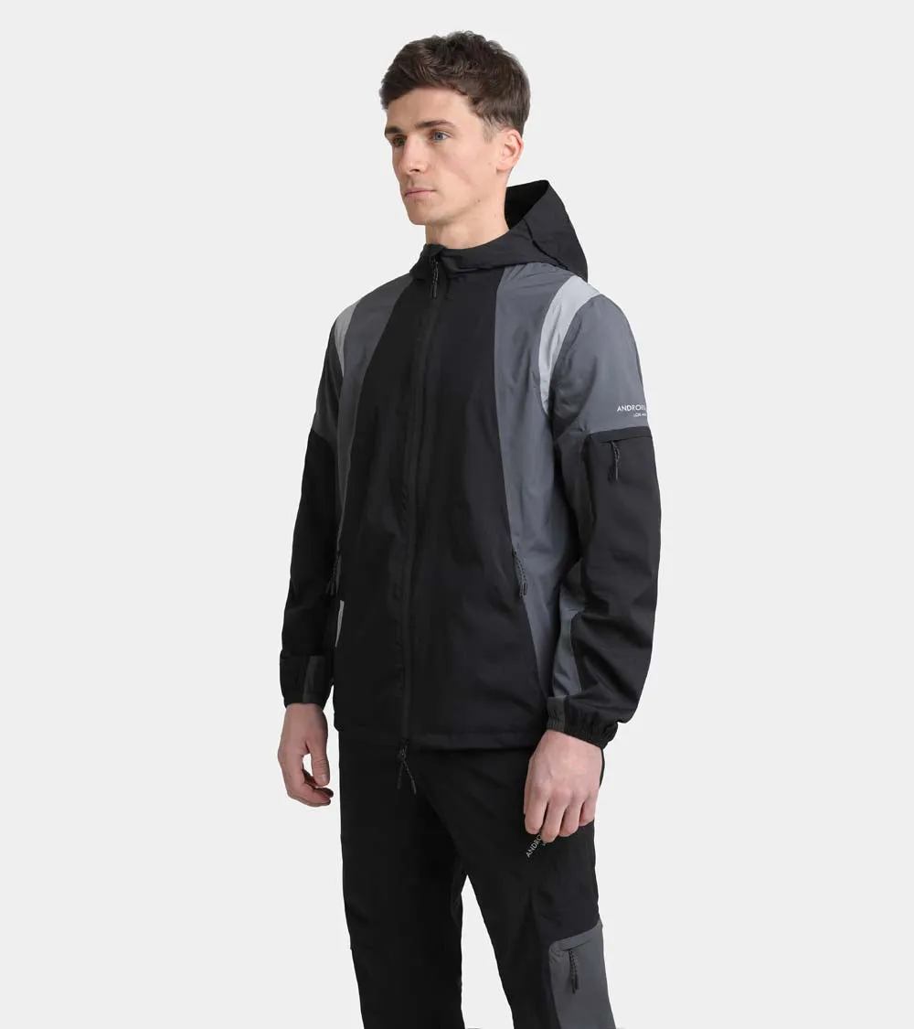 Geres Rain Protect Windbreaker | Black AHCA231-02