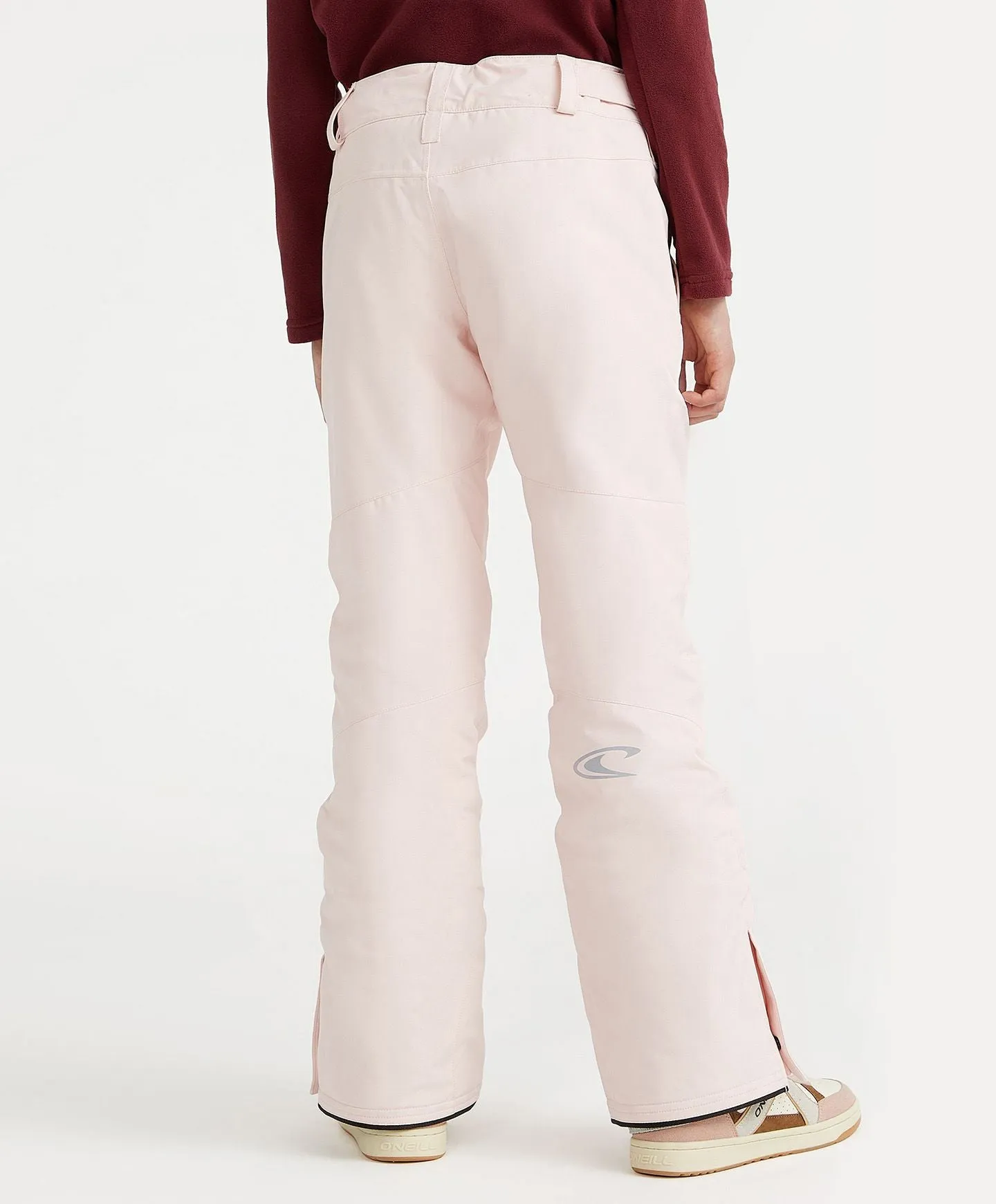 Girl's Star Snow Pants - Peach Whip