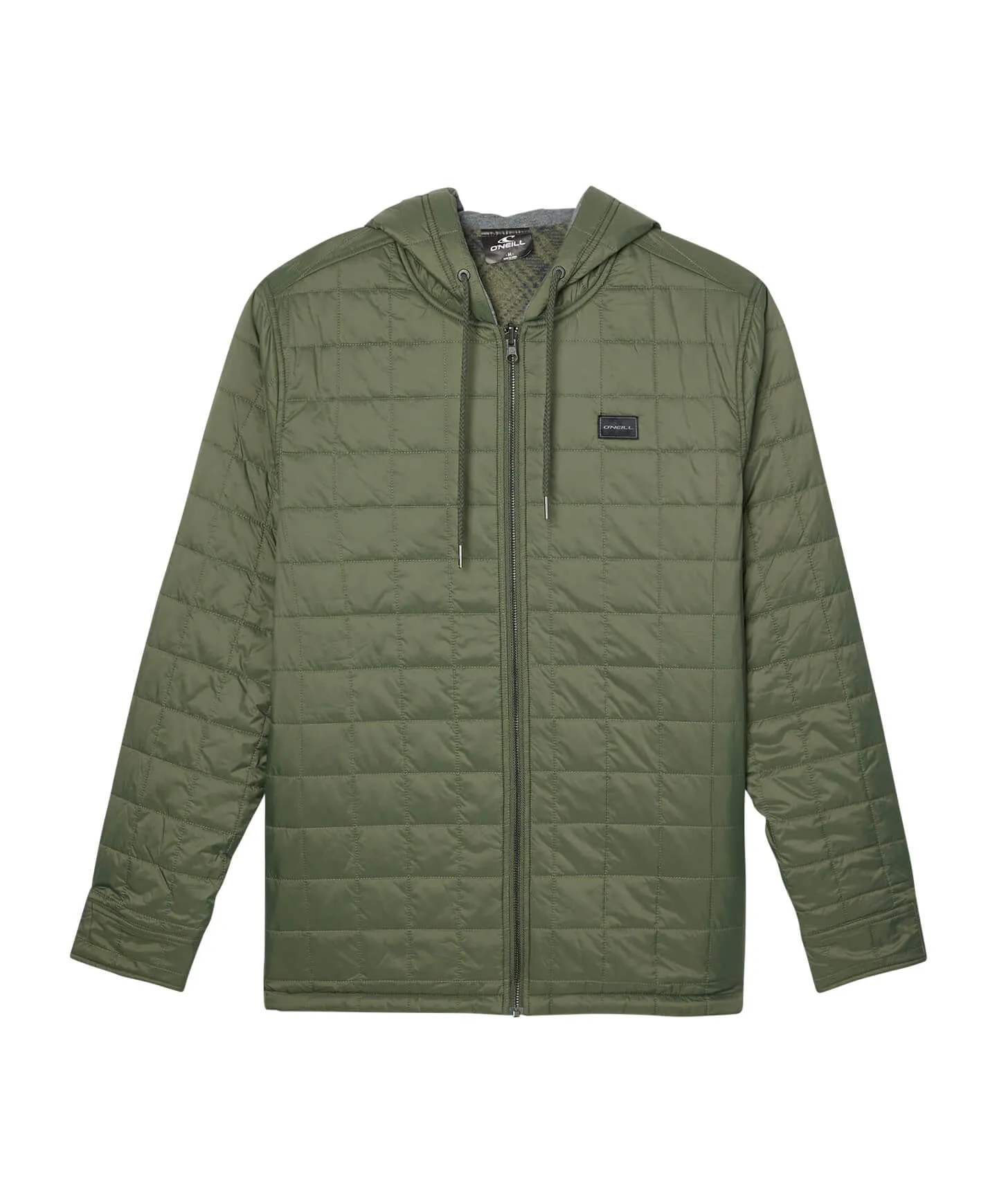 Glacier Hood Reversible Jacket - Dark Olive