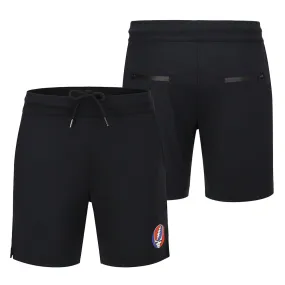 Grateful Dead | Premium Athletic Short | Black With Stealie