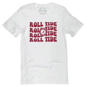 Groovy Gal Short Sleeve T-shirt in University of Alabama