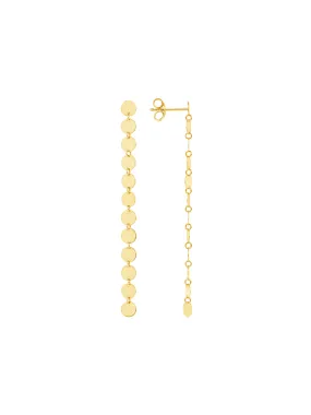 Jane Dangle Earrings 14K