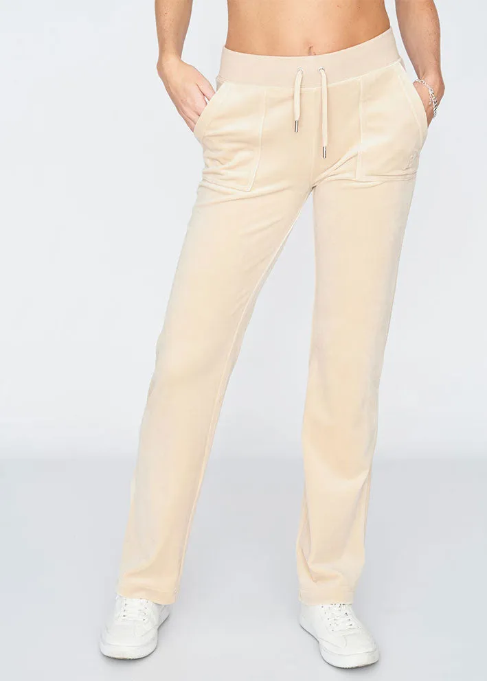 Juicy Couture Del Ray Classic Velour Bukser - brazilian sand