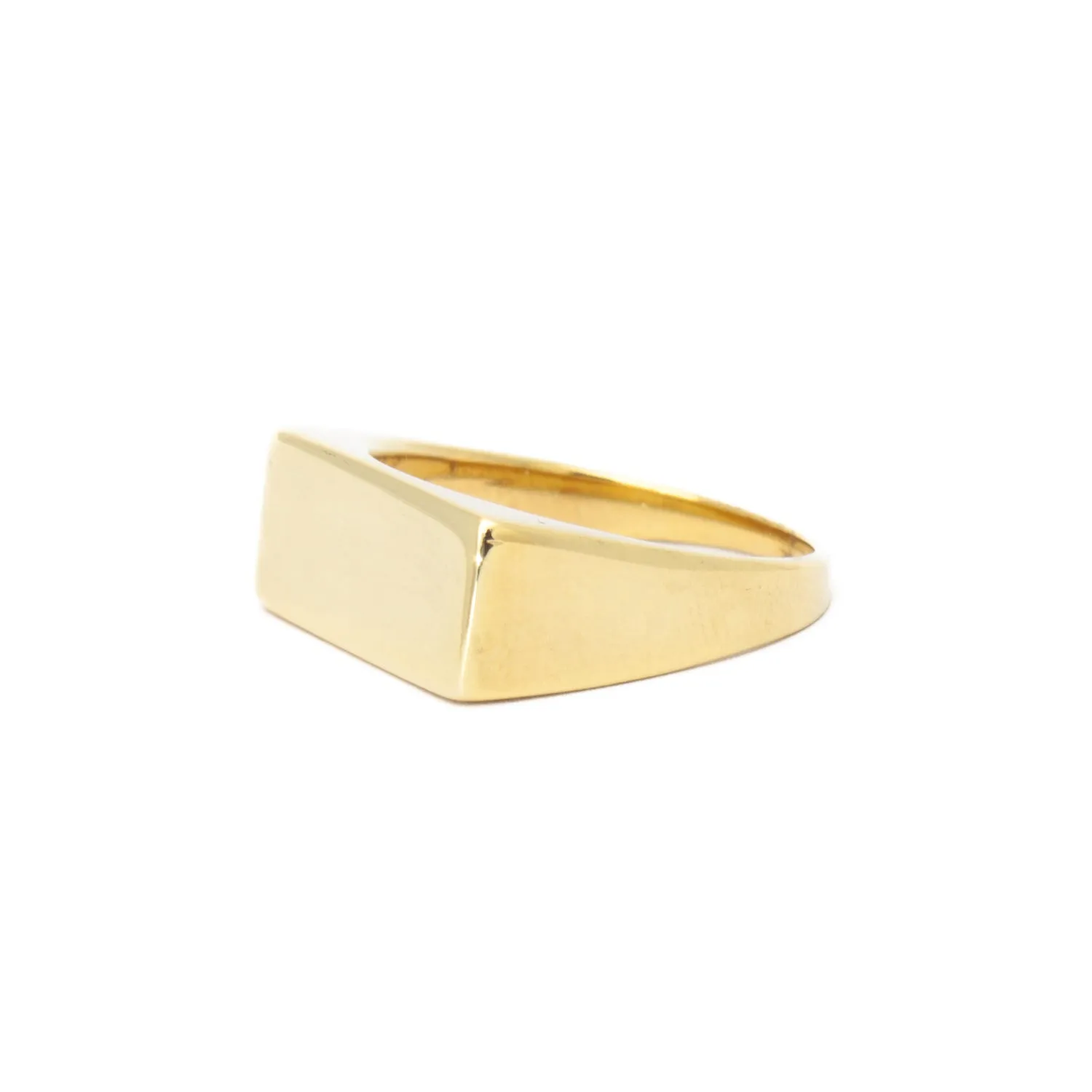 Large Rectangle Signet Ring