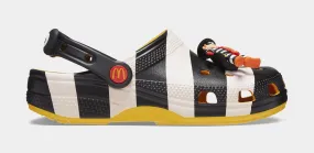 McDonalds Hamburglar Classic Clog Mens Sandals (Black/White)