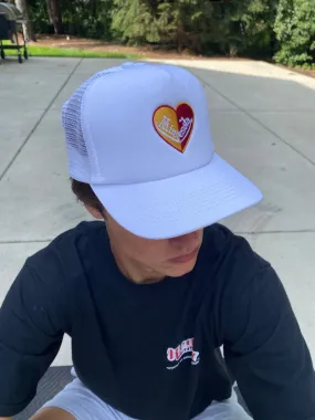 Minnesota Split Heart Trucker Hat