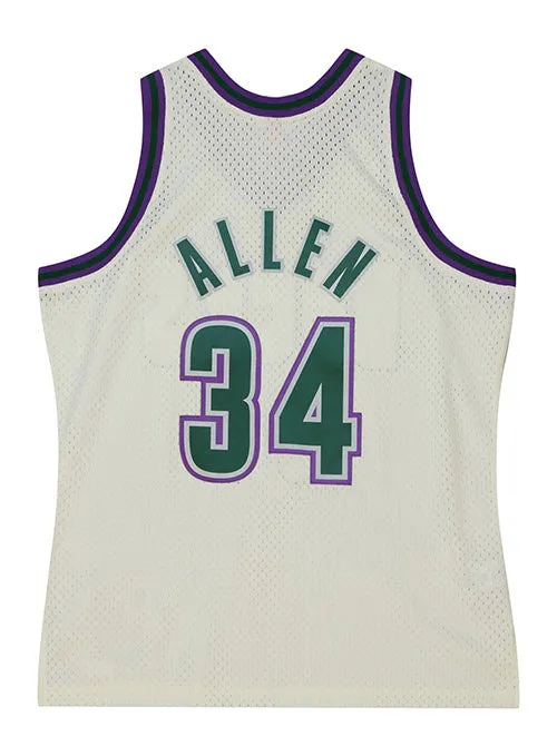 Mitchell & Ness HWC '93 Energy Ray Allen Milwaukee Bucks Swingman Jersey