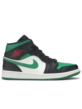 Nike Air Jordan 1 Mid Green Toe