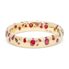 Ruby Confetti Ring - Size 7 - 11002