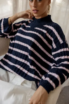 SONNY Navy Stripe