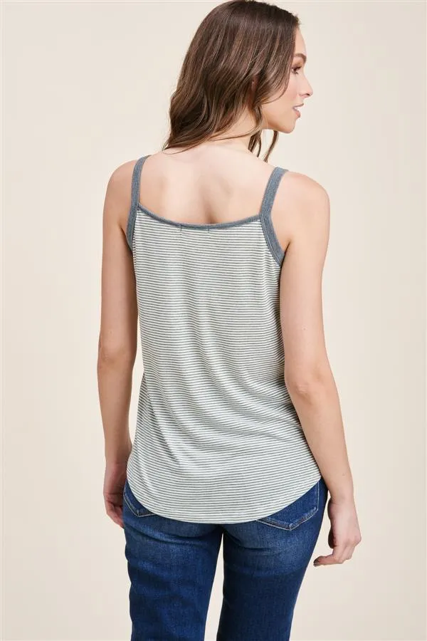 The Jayda Striped Tank