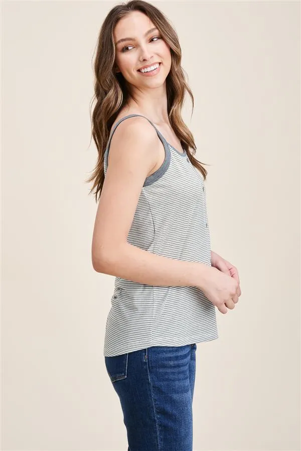 The Jayda Striped Tank