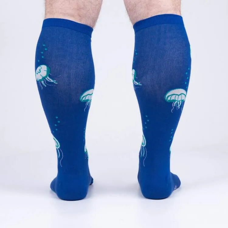 Unisex Stretch It Nice To Sea You Knee High Socks