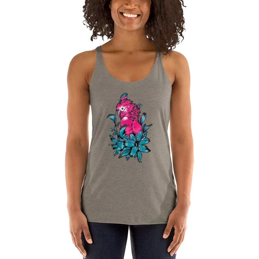 Women's Parrot Racerback Tank