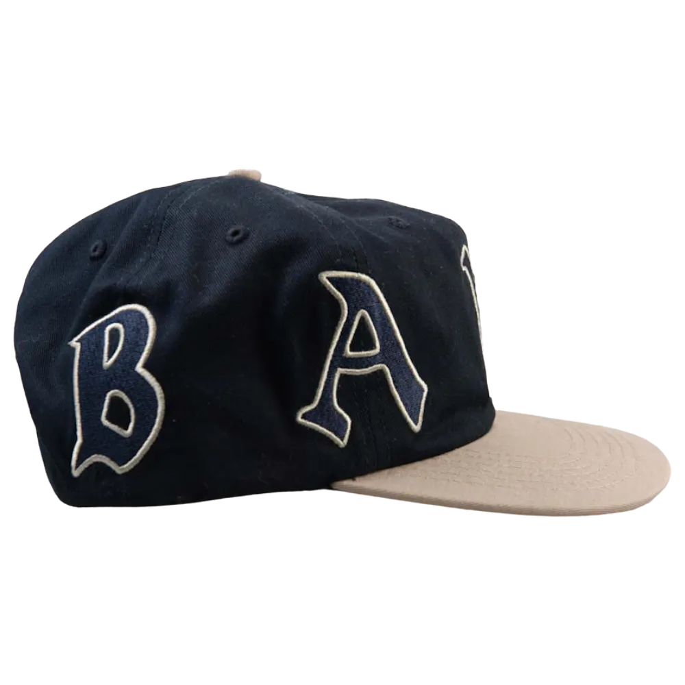 Wrapped Navy Snapback