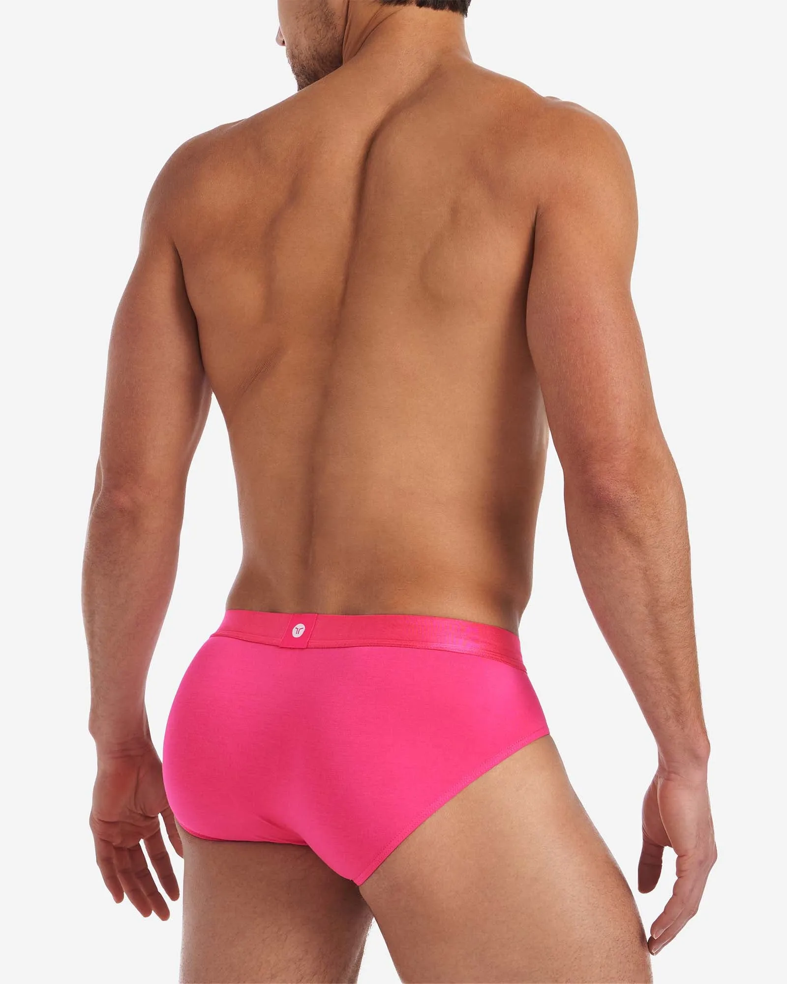 You Bamboo Brief - Honeysuckle Pink